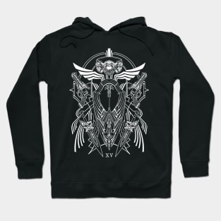 FFXV Arms and Armiger (white) Hoodie